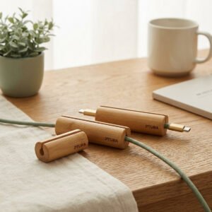 Studio Bamboo Cable Clip Set